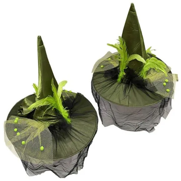 Tilpasset Hat Halloween Heks Hat Maskerade Troldmandshat