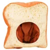 Toastbrødhat Varmt Brød Selfie Rekvisit Plys Hat Kostume Tilbehør-Xin