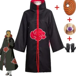 2023-tobi Cosplay Kostume Til Drenge Obito Maske Karneval Halloween Kostume Til Børn Voksne Egnet Til Højde 135cm-185cm -a 2 M