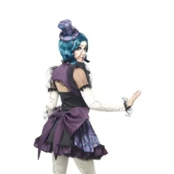 Trasig docka Broken Doll Maskeraddräkt Black L