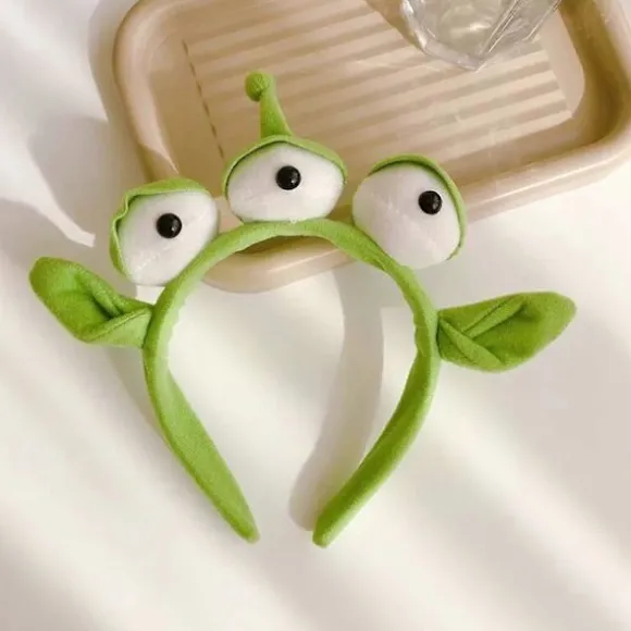 Treøjede Monster Plys Hårbøjle Til Børn Og Voksne, Sjovt Og Sødt Tilbehør Til Cosplay Og Kostumer