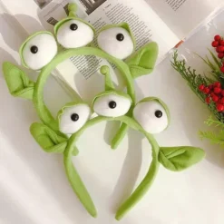 Treøjede Monster Plys Hårbøjle Til Børn Og Voksne, Sjovt Og Sødt Tilbehør Til Cosplay Og Kostumer