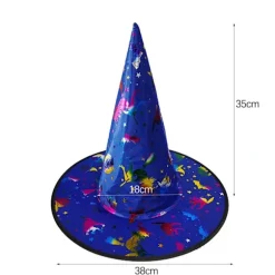 Troldmandshat Partyhat ORANGE Orange