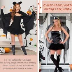 Tutu'er til kvinder Lagdelt Tyl Tutu nederdele Voksen Klassisk 80'er Halloween
