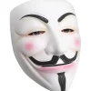 Udekit hacker masker V for Vendetta anonym halloween cosplay kostume fest rekvisitter