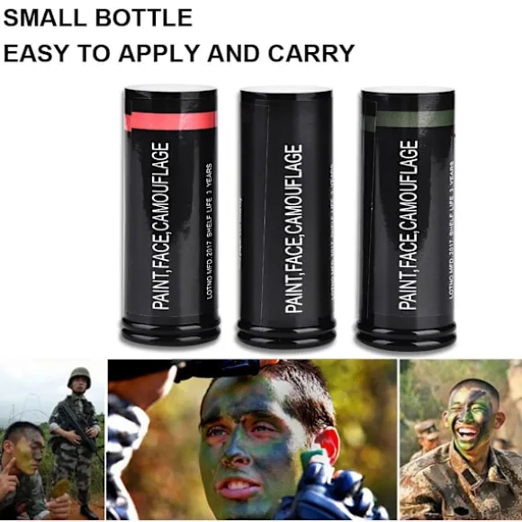 Udendørs Militær Felt Bionisk Olie Hær Camouflage Ansigtsmaling