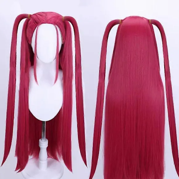 Udsøgt Hunter Rumi Cosplay Paryk, Lang Lilla Flettet Cosplay Paryk til Halloween, Lilla Fletninger W-ig Halloween C-osplay Rekvisitter, H-alloween Anime Kostume Purple | Fyndiq