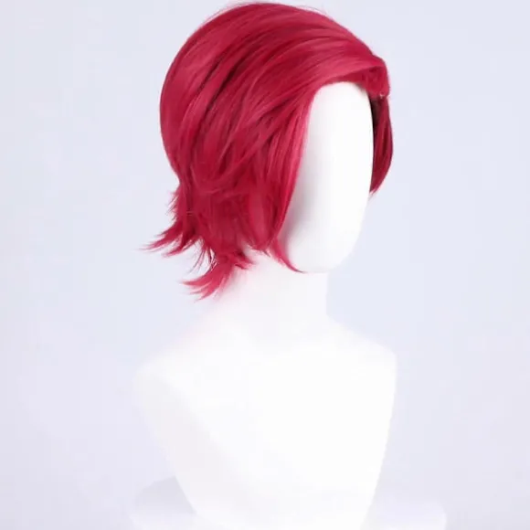 Udsøgt NiceLisa Ond Heks Fletning Brun Ondskabsfuld Paryk Lang Flettet Troldmand Cosplay Parykker til Kvinder (uden Hat) Reddish