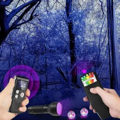 Udstyrssæt til paranormale entusiaster, inkluderer EMF-måler