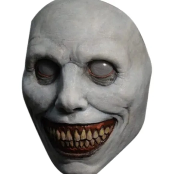 Uhæggelig Halloween-maske til voksne - Smilende dæmoner, rædselsmasker cosplay uhyggelige Halloween-kostumerekvisitter til Halloween-fest karneval cosplay (1 stk.)-FS- | Fyndiq