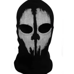 Unisex Spøgelsesprint Strømpe Maske God til Krigsspil Halloween Cosplay
