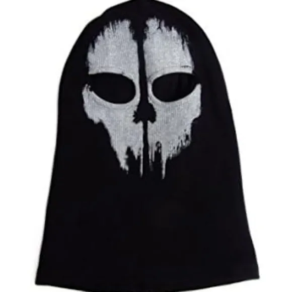 Unisex Spøgelsesprint Strømpe Maske God til Krigsspil Halloween Cosplay