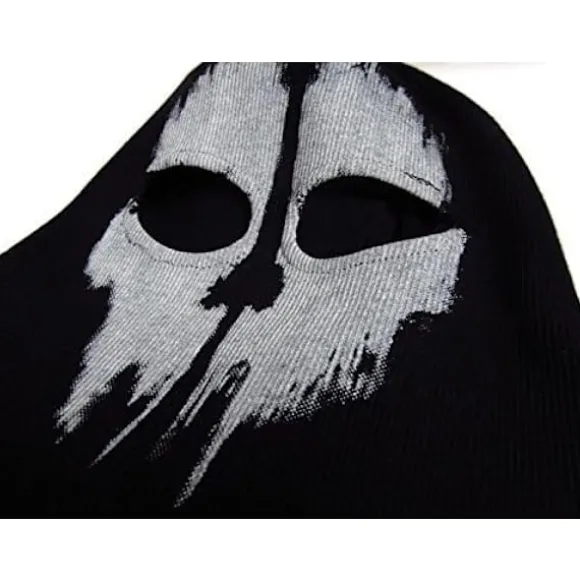 Unisex Spøgelsesprint Strømpe Maske God til Krigsspil Halloween Cosplay