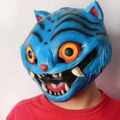 Unisex Tiger Pop Sangere Stjerner Halloween Kostume Rekvisitter Masker Voksen Kpop Dæmonjægere Derpy Maske - FK