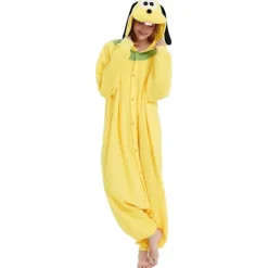 Unisex Voksen Tegneserie Kostume Halloween Jul Onesies Plys Cosplay Pyjamas