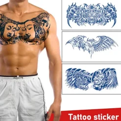 Urtejuice Tatoveringsklistermærker Brystklistermærker Vandtætte Klistermærker Bryst Sexet Holder Talje Uger U0N1 GZXT-54 150*280mm GZXT-54 150*280mm | Fyndiq