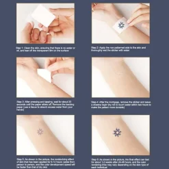 Urtejuice Tatoveringsklistermærker Brystklistermærker Vandtætte Klistermærker Bryst Sexet Holder Talje Uger U0N1 GZXT-54 150*280mm GZXT-54 150*280mm | Fyndiq