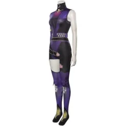 Valorant Reyna Cosplay Kostume Jumpsuit Outfits Halloween Karneval Suit Reyna XS