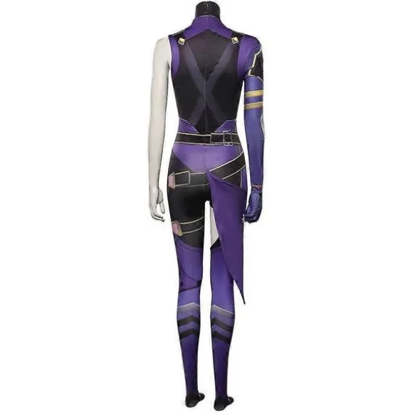 Valorant Reyna Cosplay Kostume Jumpsuit Outfits Halloween Karneval Suit Reyna XS