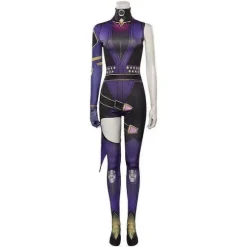 Valorant Reyna Cosplay Kostume Jumpsuit Outfits Halloween Karneval Suit Reyna XXL