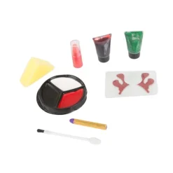 Vampire dracula face makeup kit för halloween makeup med blod