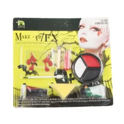 Vampire dracula face makeup kit för halloween makeup med blod