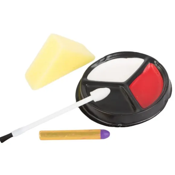 Vampire dracula face makeup kit för halloween makeup med blod