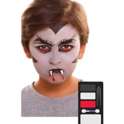 Vampyr Makeuppakke - Betroet Butik - One Size - Multifarvet - Unisex - Voksen