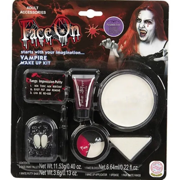 Vampyr Sminkset / Sminkkit - Smink - 5 Delar - Halloween