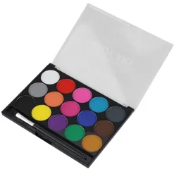 Vandbaseret makeup sæt til ansigt og krop 15 farver ikke-giftig [YJD]