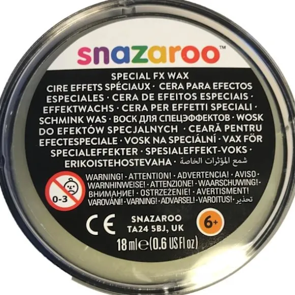 Vax Snarzaroo Special FX voks Transparent one size