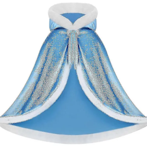 Vendbar kappe til voksne og børn, Halloween jul påske vampyr heks troldmand kappe, unisex rolleleg kostume kappe, festlig maskerade blå 140cm Blue 140cm | Fyndiq