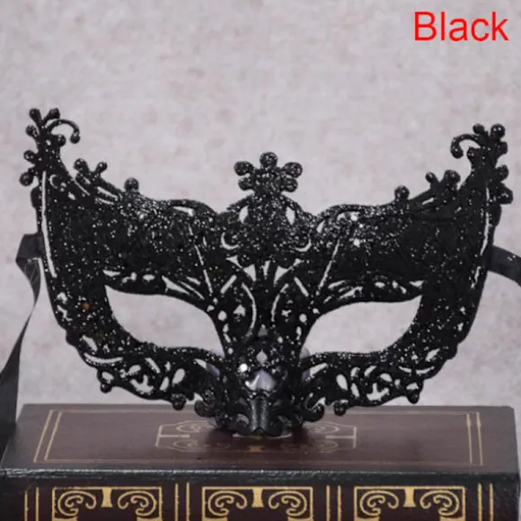 Venedig Sexet Golden Fox Mask Masquerade Kostume Dance Mask Access