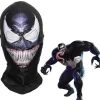 Venom Helmaske Maskerade Udklædning Hovedbeklædning Halloween Fest Cosplay Kostume Rekvisit