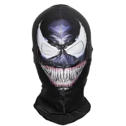 Venom Helmaske Maskerade Udklædning Hovedbeklædning Halloween Fest Cosplay Kostume Rekvisit