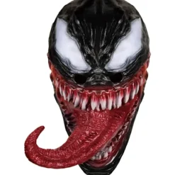 Venom Maske Latexmaske Cosplay Lang Tunge Cosplay Jul Film