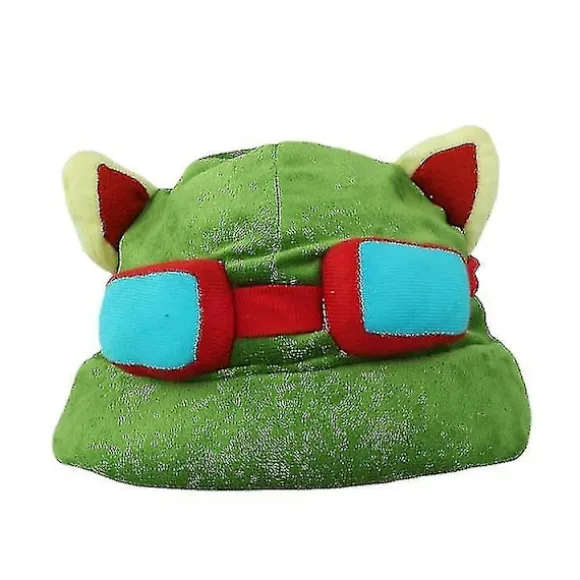 Vention Teemo League Of Legends Lol Hat - Perfekt til udklædning, karneval og cosplay - Kostume En