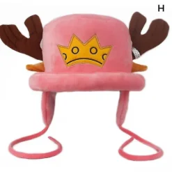 Vinter Plysset Varmt Hat Sød Tegneserie Tony Tony Chopper Form Julegaver Til Kvinder H