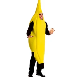 Voksen Banan Kostume - One Size - Gul