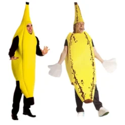 Voksen Banan Kostume - One Size - Gul