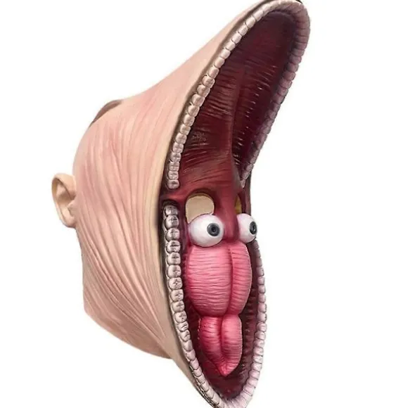 Voksen Beetlejuice Barbara Og Adam Monster Maske Par Halloween Sjove Kostumer B B