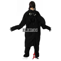 Voksen heldragt pyjamas tegneserie tandløs pyjamas voksne mænd og kvinder dyrepyjamas hjemmetøj Halloween rollespil festkostumer - Perfet White S Fit 145-158cm | Fyndiq