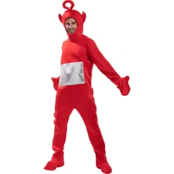 Voksen Teletubbies-kostume til cosplay-karnevalsfesttøj ÉN STØRRELSE (168-175 cm) lilla