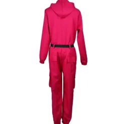 Voksne børn Unisex Squid Game 2 Kostume Cosplay Jumpsuit + Squid Game Maske Halloween Outfit Gave Party L L circle