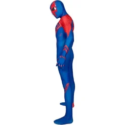 Voksne Mænd 2099 Spider-Man Across The Spider Verse 3D Cosplay Kostume Superhelte Outfits Jumpsuit + Maske Fancy Dress til Halloween Karneval Fest 170 | Fyndiq