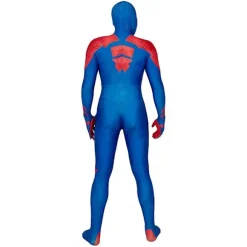 Voksne Mænd 2099 Spider-Man Across The Spider Verse 3D Cosplay Kostume Superhelte Outfits Jumpsuit + Maske Fancy Dress til Halloween Karneval Fest 170 | Fyndiq
