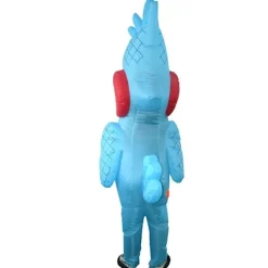 Voksne Sjov Papegøje Oppustelig Kostume Rekvisitter Pust Oppustelig Udklædning til Halloween Cosplay Dr
