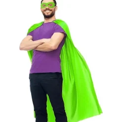 Voksne Superhelte Kapper Og Masker Kostumer Voksen Kappe Superhelt Festkapper