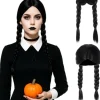 Wednesday Paryk med Fletninger - Addams
