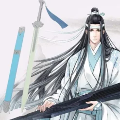 Wei Wuxian/Lan Wangji Cosplay Kostumer Antikke Mo Dao Zu Shi Grandmaster of Demonic Cultivation Halloween Kostume Parykker C89K223 L PL-546 Wei Wuxian | Fyndiq